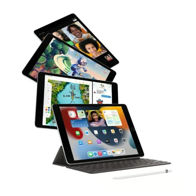 Alt view image 6 of 6 - Apple iPad 9th Gen 10.2" (2021) Apple A13 Bionic 3GB RAM 256GB SSD Space Gray MK693LL/A - Good Condition