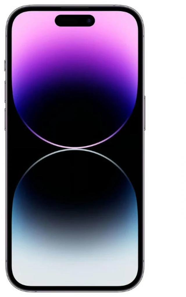 Alt view image 2 of 6 - Apple iPhone 14 Pro (2022) Apple A16 Bionic 6GB RAM 256GB SSD Deep Purple MQ1D3LL/A - Very Good Condition