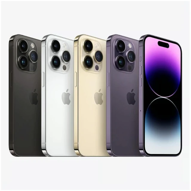 Alt view image 6 of 6 - Apple iPhone 14 Pro (2022) Apple A16 Bionic 6GB RAM 256GB SSD Deep Purple MQ1D3LL/A - Very Good Condition