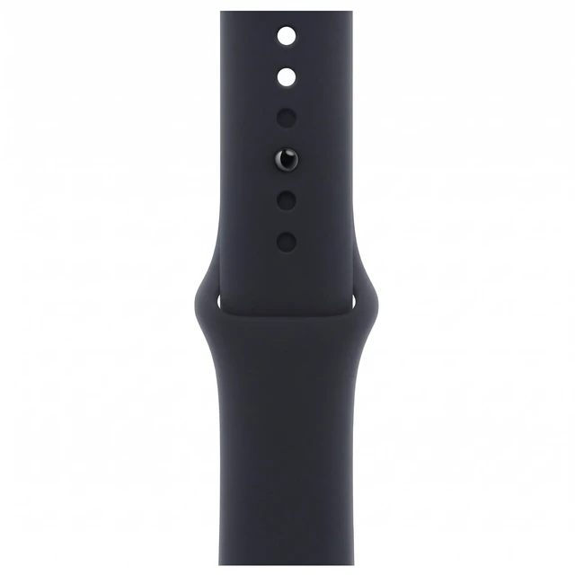 Alt view image 5 of 5 - Apple Watch Series 9 45mm GPS Midnight Aluminum Case with Midnight Sport Band - Good Condition