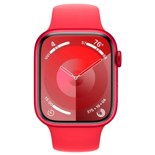 Alt view image 2 of 4 - Apple Watch Series 9 41mm (2023) Apple S9 1GB RAM 64GB SSD (PRODUCT)RED Aluminum MRY63LL/A - Very Good Condition
