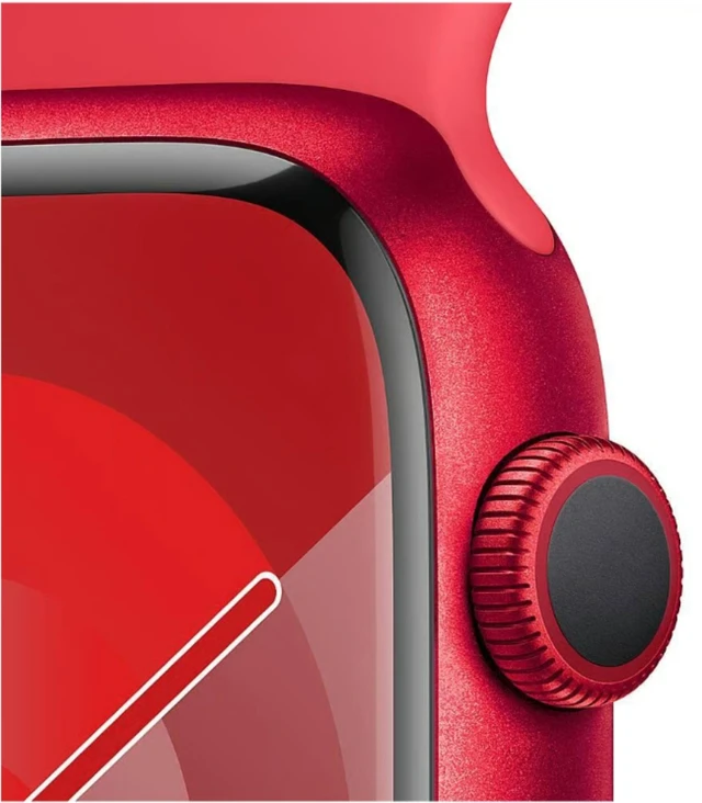 Alt view image 3 of 4 - Apple Watch Series 9 45mm (2023) Apple S9 1GB RAM 64GB SSD (PRODUCT)RED Aluminum MRYG3LL/A - Very Good Condition