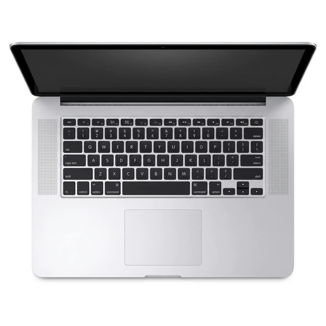 Alt view image 2 of 6 - Apple MacBook Pro 15" (Late 2013) Intel Core i7 2.0GHz Quad-Core Intel Iris Pro 8GB RAM 256GB SSD Silver ME293LL/A - Good Condition