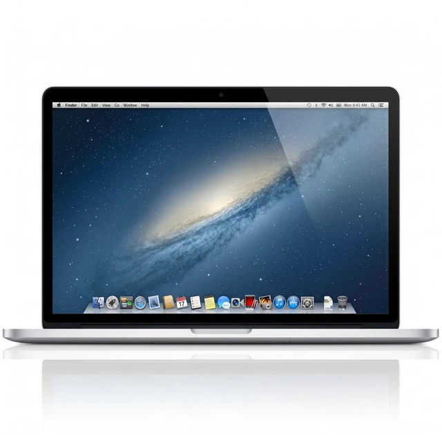 Main image of Apple MacBook Pro 15" (Late 2013) Intel Core i7 2.0GHz Quad-Core Intel Iris Pro 8GB RAM 256GB SSD Silver ME293LL/A - Good Condition