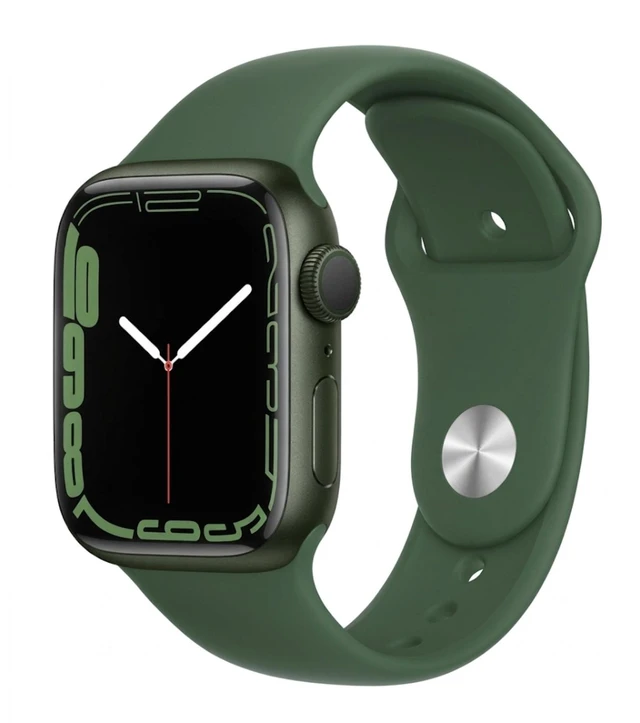 Main image of Apple Watch Series 7 45mm (2021) Apple S7 1GB RAM 32GB SSD Green Aluminum MKN73LL/A - Very Good Condition