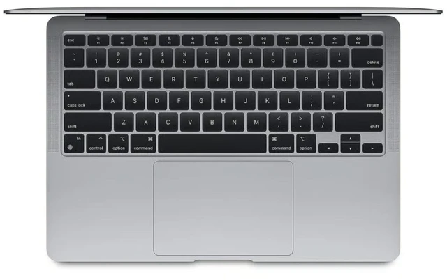 Alt view image 3 of 5 - Apple MacBook Air 13" (2020) Apple M1 8-Core CPU 8-Core GPU 16GB RAM 1TB SSD Space Gray MGN73LL/A - Good Condition