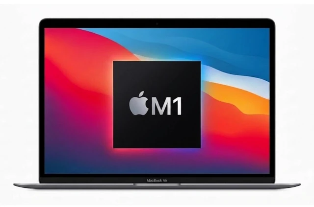 Main image of Apple MacBook Air 13" (2020) Apple M1 8-Core CPU 8-Core GPU 16GB RAM 1TB SSD Space Gray MGN73LL/A - Good Condition