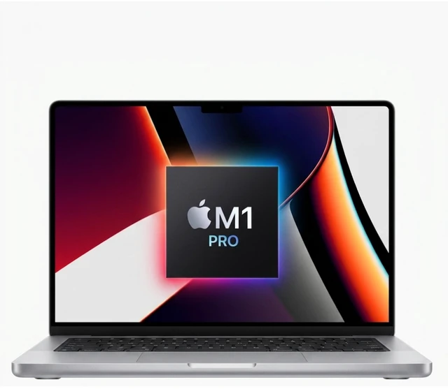 Main image of Apple MacBook Pro 16" (2021) Apple M1 Pro 10-Core CPU 16-Core GPU 32GB RAM 512GB SSD Space Gray MK183LL/A - Good Condition