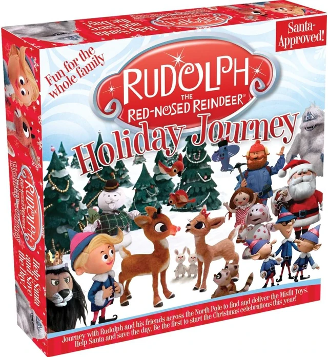 Main image of Rudolph The Red-nosed Reindeer Family Board Game