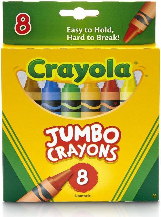 Crayola 520389 So Big Crayons, Large Size, 5 x .56, 8 Assorted Color Box 