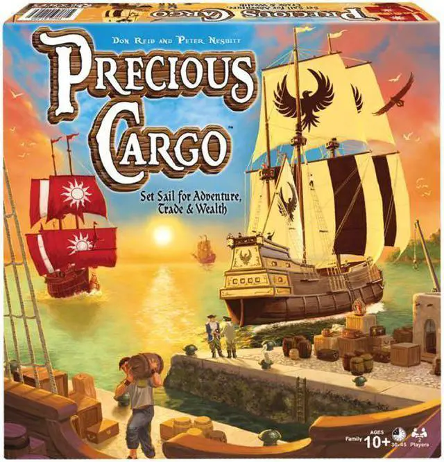 Main image of Precious Cargo Winning Moves 2 Player Trading Board Game WNM12260000