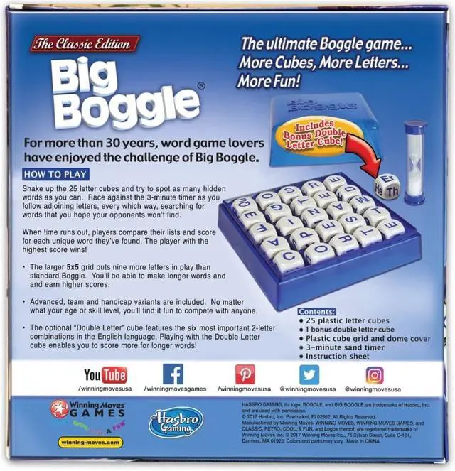 Alt view image 12 of 15 - Big Boggle Game