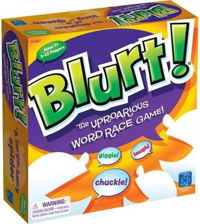 Alt view image 6 of 15 - Educational Insights Blurt! Vocabulary Building Board Game