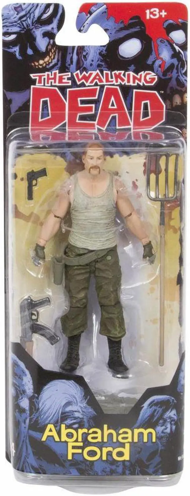 Alt view image 3 of 13 - McFarlane Toys The Walking Dead Comic Series 4 Abraham Ford