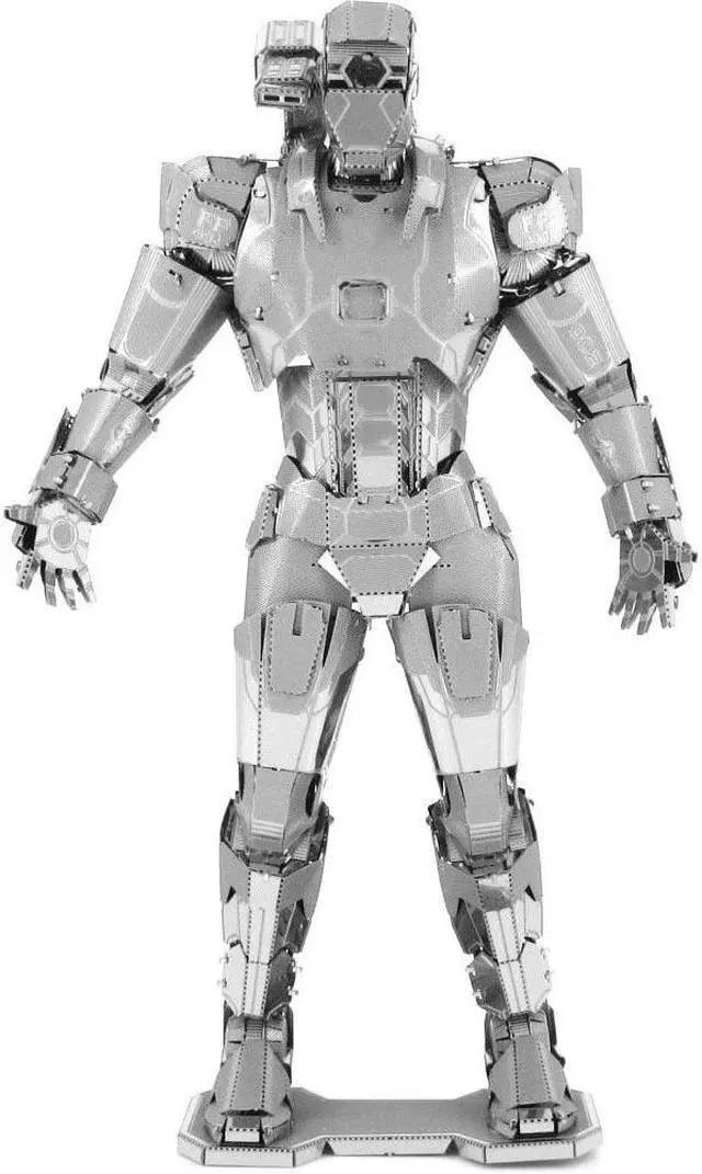 Alt view image 13 of 15 - MetalEarth Marvel War Machine 3D Model, Avengers by Fascinations