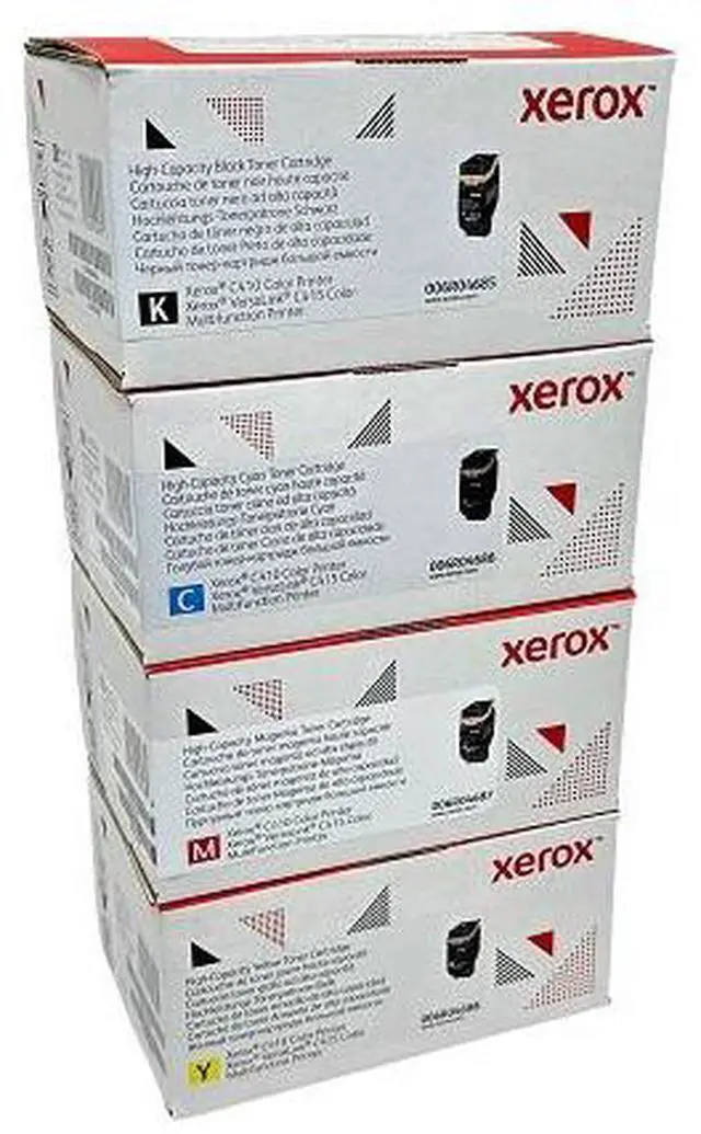 Main image of Xerox® C410/ VersaLink C415 High Yield Black Cyan Yellow Magenta Toner Cartridge Set - 006R04685/ 006R04686/ 006R04687/ 006R04688