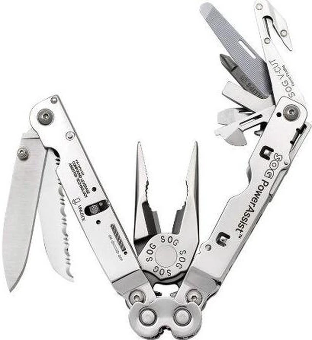 Alt view image 4 of 15 - Sog Multi-Tool,Black,16 Tools HAWA S66N-CP