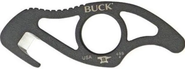 Alt view image 4 of 6 - Buck PakLite Guthook w/Black Traction Coat Knife 499BKG1