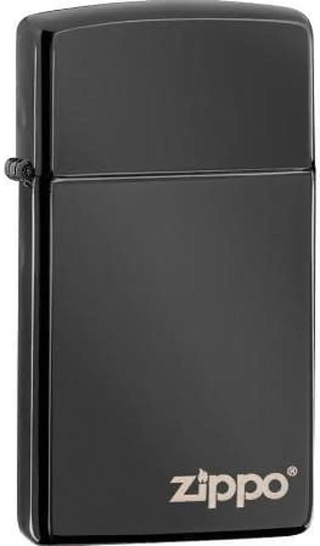 Alt view image 4 of 5 - Zippo Slim Ebony w/Zippo 28123ZL
