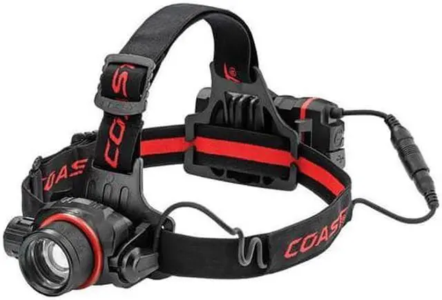 Alt view image 2 of 6 - Coast CST-21343 Hl8r Rechargeable Pure Beam Focusing Headlamp