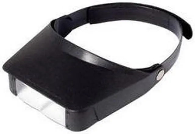 Alt view image 5 of 14 - Carson MagniVisor 2x / 3x Dual Power Flip-Up Head Mounted Magnifier MV-23