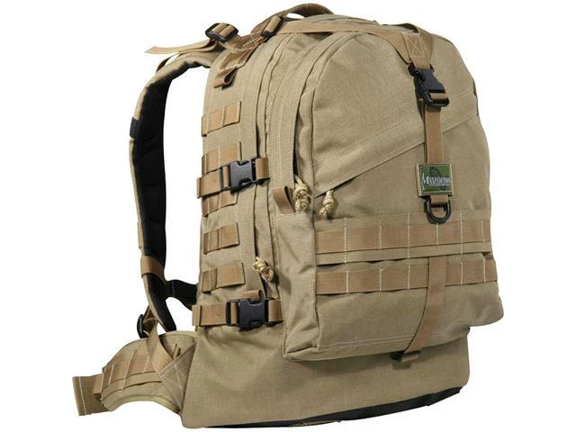 Alt view image 5 of 17 - Maxpedition Vulture II Backpack Khaki Soft 20.5"X16"X7.5" 0514K
