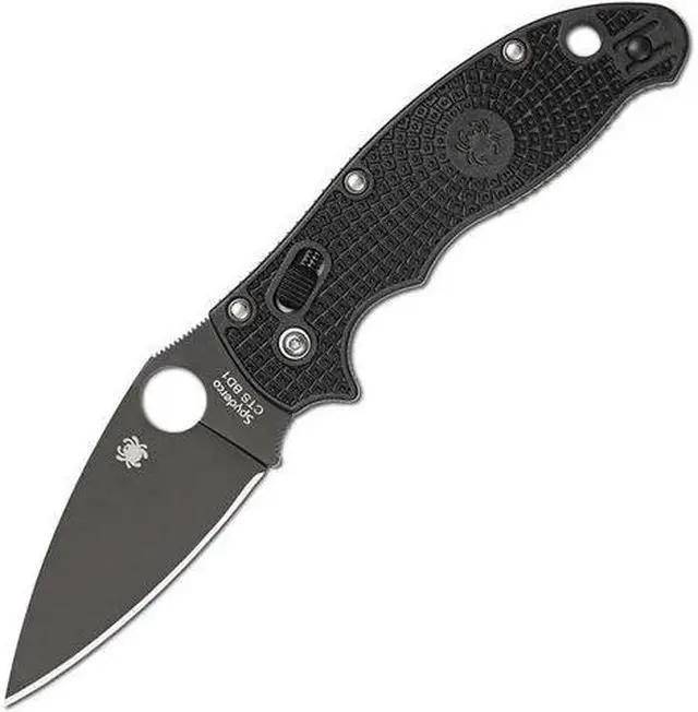 Alt view image 3 of 13 - Spyderco Manix 2 Lightweight Folding Knife w/3.37" Blk Blade