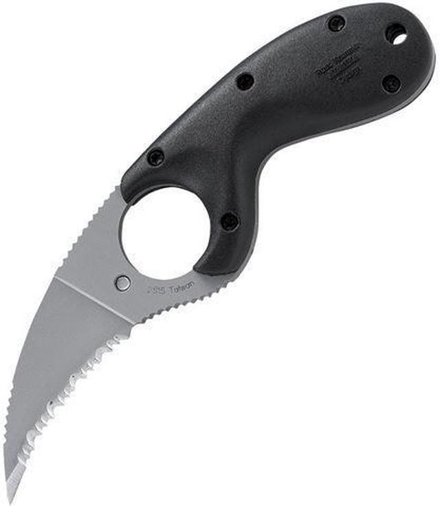 Alt view image 13 of 13 - CRKT 2515 Knives Fixed Knife Matte Finish Zytel Handle Kommer Bear Claw