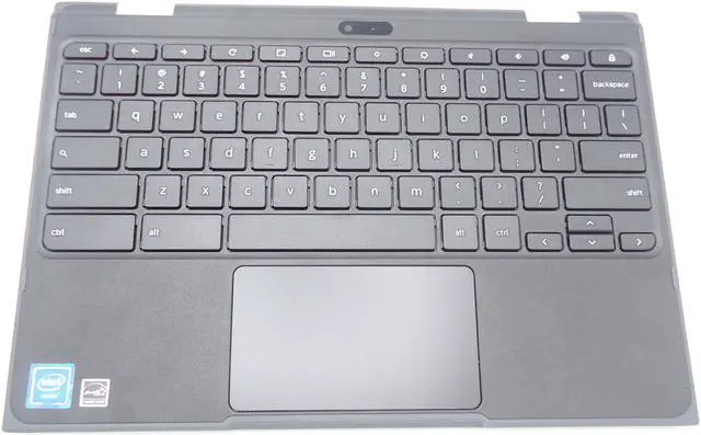 Alt view image 4 of 6 - Lenovo 500E Chromebook Type 81ES Palmrest Keyboard & Touchpad 5CB0Q79737