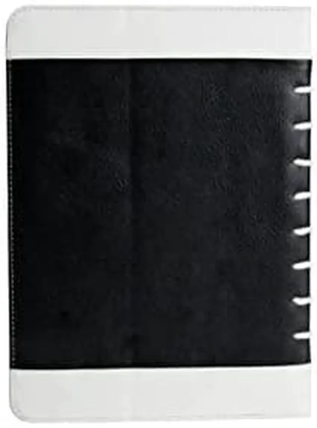 Alt view image 3 of 7 - LUVVITT ATTITUDE 2 Piece Convertible Case and Cover for iPad AIR - Black&White