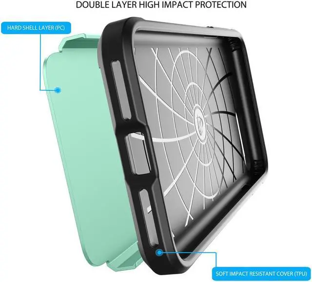 Alt view image 2 of 7 - Luvvitt Ultra Armor Dual Layer Case for iPhone 8 Plus - Green