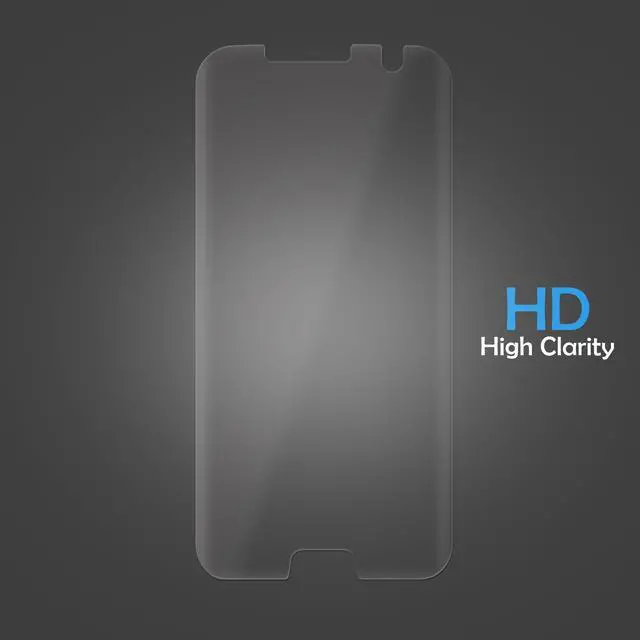 Alt view image 2 of 4 - LUVVITT TEMPERED GLASS Screen Protector Case Fiendly for Galaxy S7 Edge - Clear