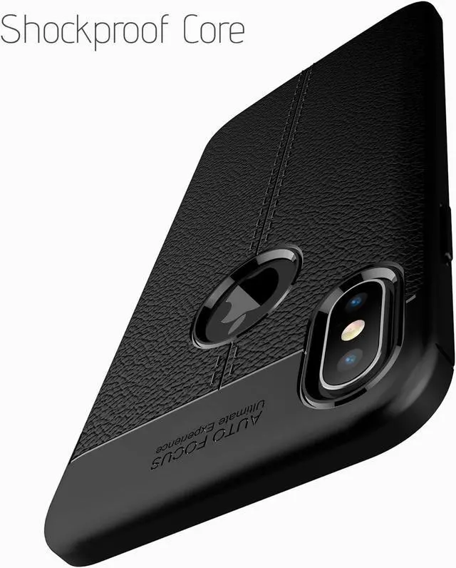 Alt view image 6 of 7 - Luvvitt Case for iPhone XS Max TPU Flexible Protection 6.5" Screen 2018 - Black