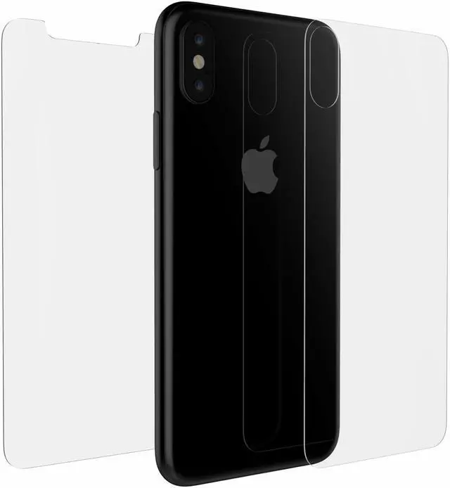 Main image of Luvvitt Full Body Front / Back Tempered Glass Screen Protector for iPhone XS / X