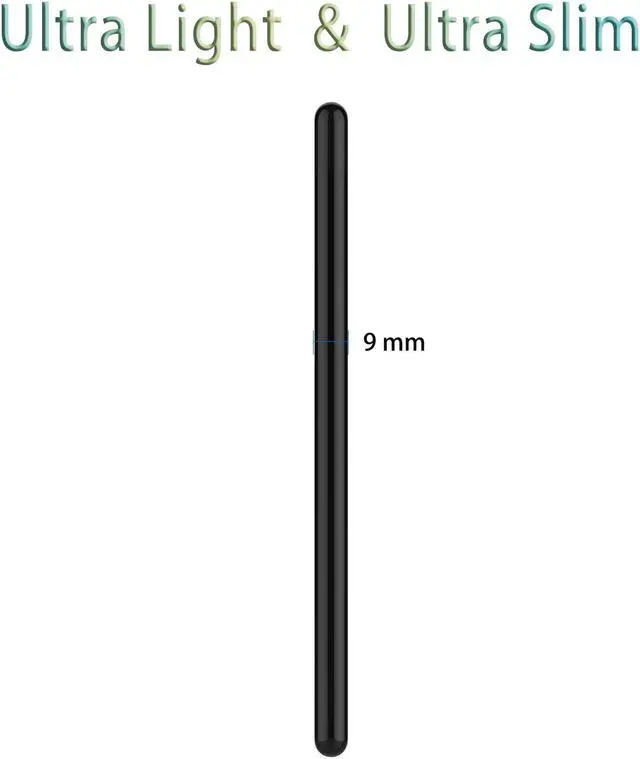 Alt view image 3 of 5 - LUVVITT EMOJI Power Bank 6000 mAh Ultra Slim Portable Charger - Black
