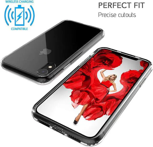 Alt view image 3 of 7 - Luvvitt iPhone XS Max Case Clear View Hybrid Cover for 6.5 inch Screen 2018