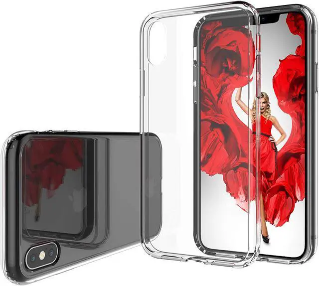 Alt view image 6 of 7 - Luvvitt iPhone XS Max Case Clear View Hybrid Cover for 6.5 inch Screen 2018