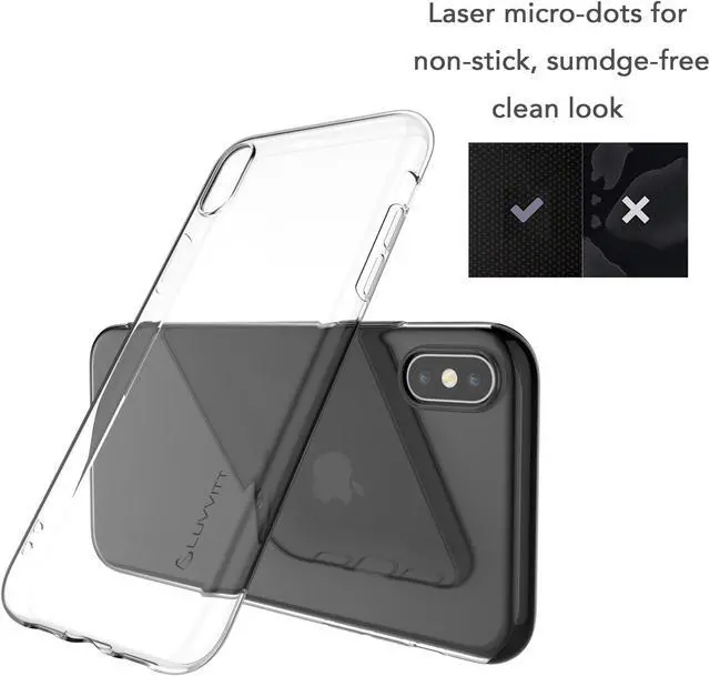 Alt view image 4 of 7 - Luvvitt iPhone XS Max Case Clarity Flexible TPU for 6.5 inch Screen 2018 - Clear