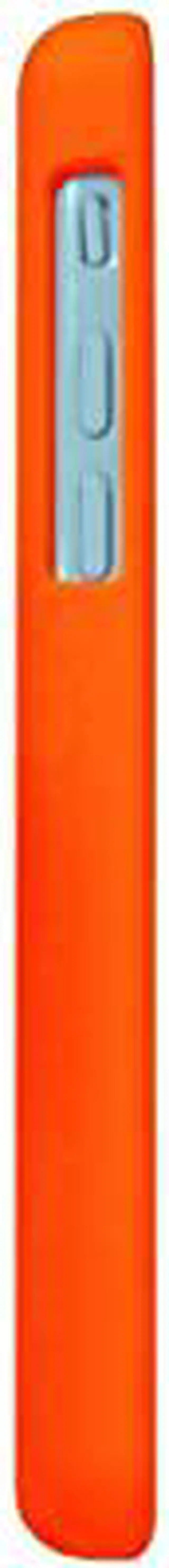 Alt view image 5 of 7 - LUVVITT SKINNY Matte Slim Hard Case Back Cover for Apple iPhone 5C - Orange