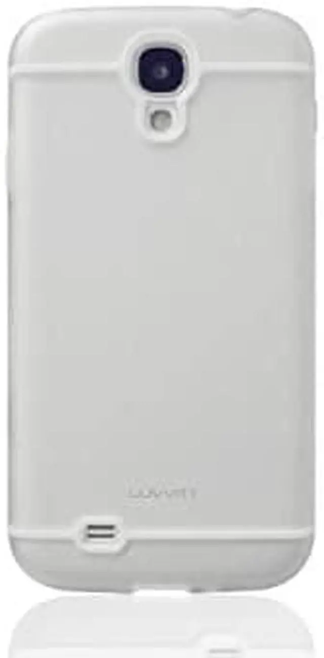 Main image of LUVVITT HYBRID Transparent Case / Cover for GalaxyS4 - Clear / White