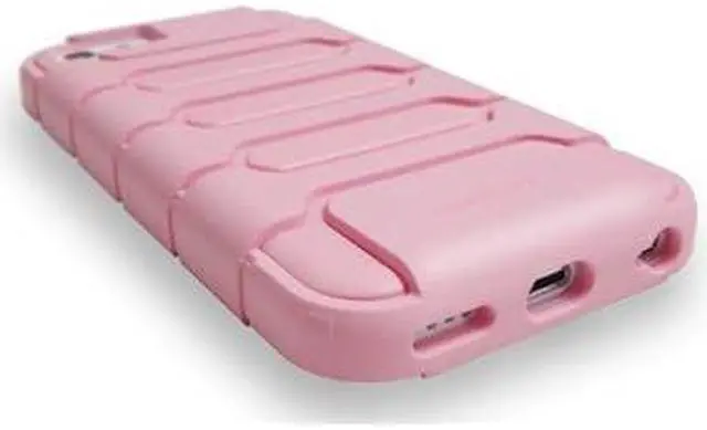 Alt view image 3 of 7 - LUVVITT ARMOR SHELL Double Layer Shock Absorbing Case for iPhone 5C - Pink