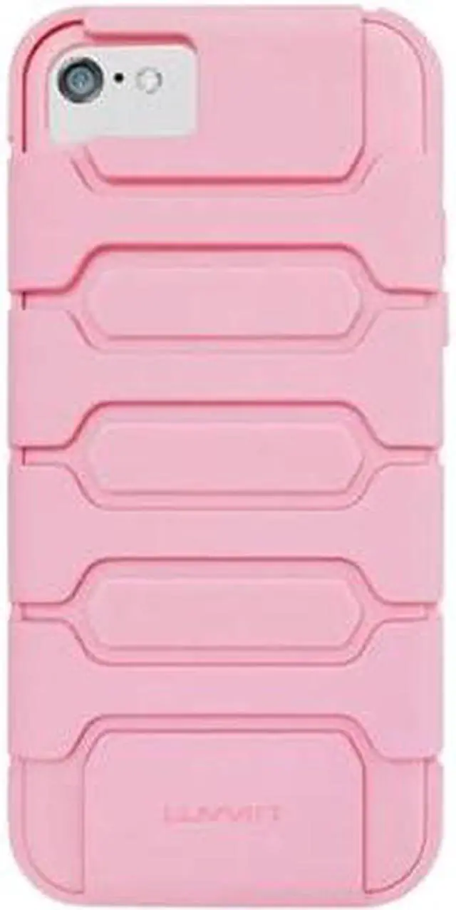 Alt view image 4 of 7 - LUVVITT ARMOR SHELL Double Layer Shock Absorbing Case for iPhone 5C - Pink