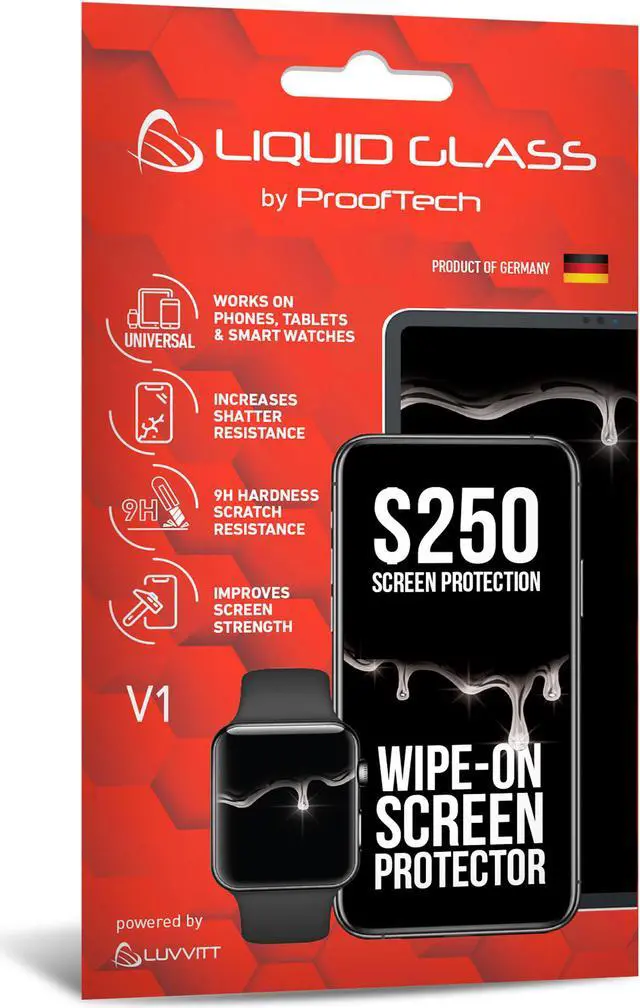 Main image of Liquid Glass Screen Protector with $250 Screen Protection Guarantee - Universal