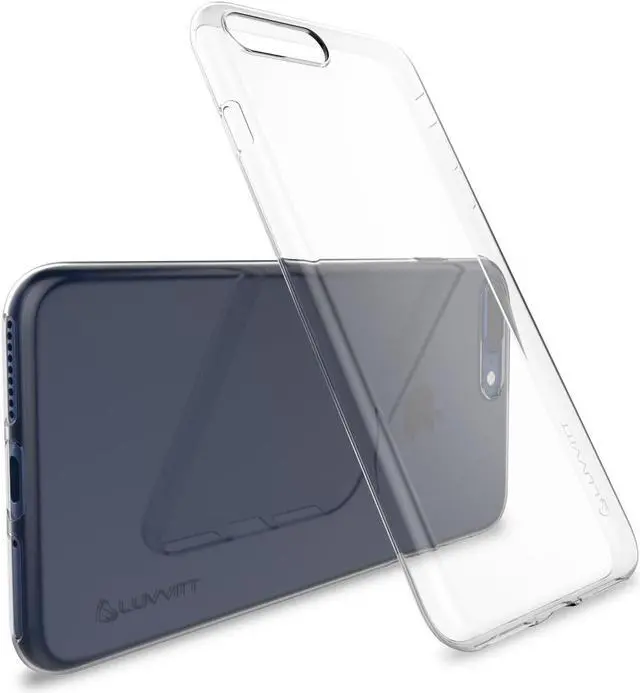 Alt view image 3 of 7 - Luvvitt Ultra Slim Case for iPhone 8 Plus - Clear