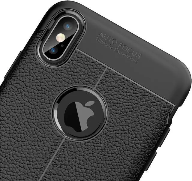 Main image of Luvvitt Case for iPhone XS Max TPU Flexible Protection 6.5" Screen 2018 - Black