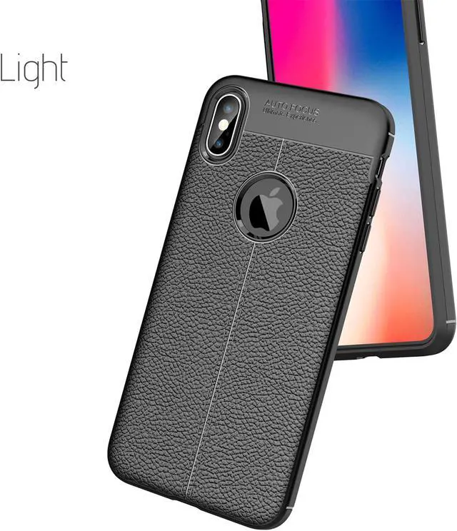 Alt view image 4 of 7 - Luvvitt Case for iPhone XS Max TPU Flexible Protection 6.5" Screen 2018 - Black
