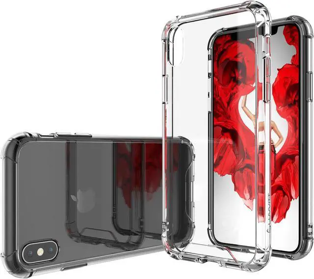 Alt view image 7 of 7 - Luvvitt iPhone XS Max Case Crystal View Hybrid Cover for 6.5 inch Screen 2018