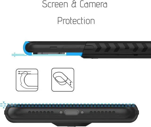 Alt view image 6 of 7 - Luvvitt iPhone XS Max Case with Credit Card Holder and Kickstand 6.5 inch 2018