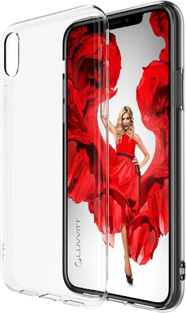 Alt view image 6 of 7 - Luvvitt iPhone XS Max Case Clarity Flexible TPU for 6.5 inch Screen 2018 - Clear