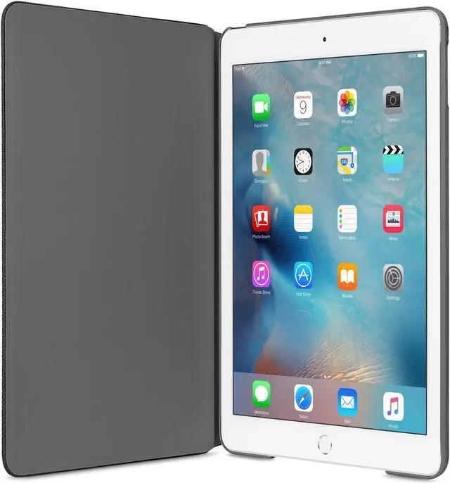 Alt view image 3 of 4 - Logitech Hinge Flex Case for iPad Air 2 Black